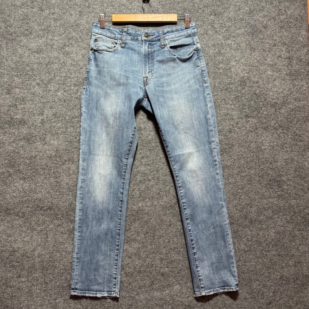 American Eagle Jeans 29x30 Slim Fit Mens 360 Extreme Flex Light Wash Blue Denim